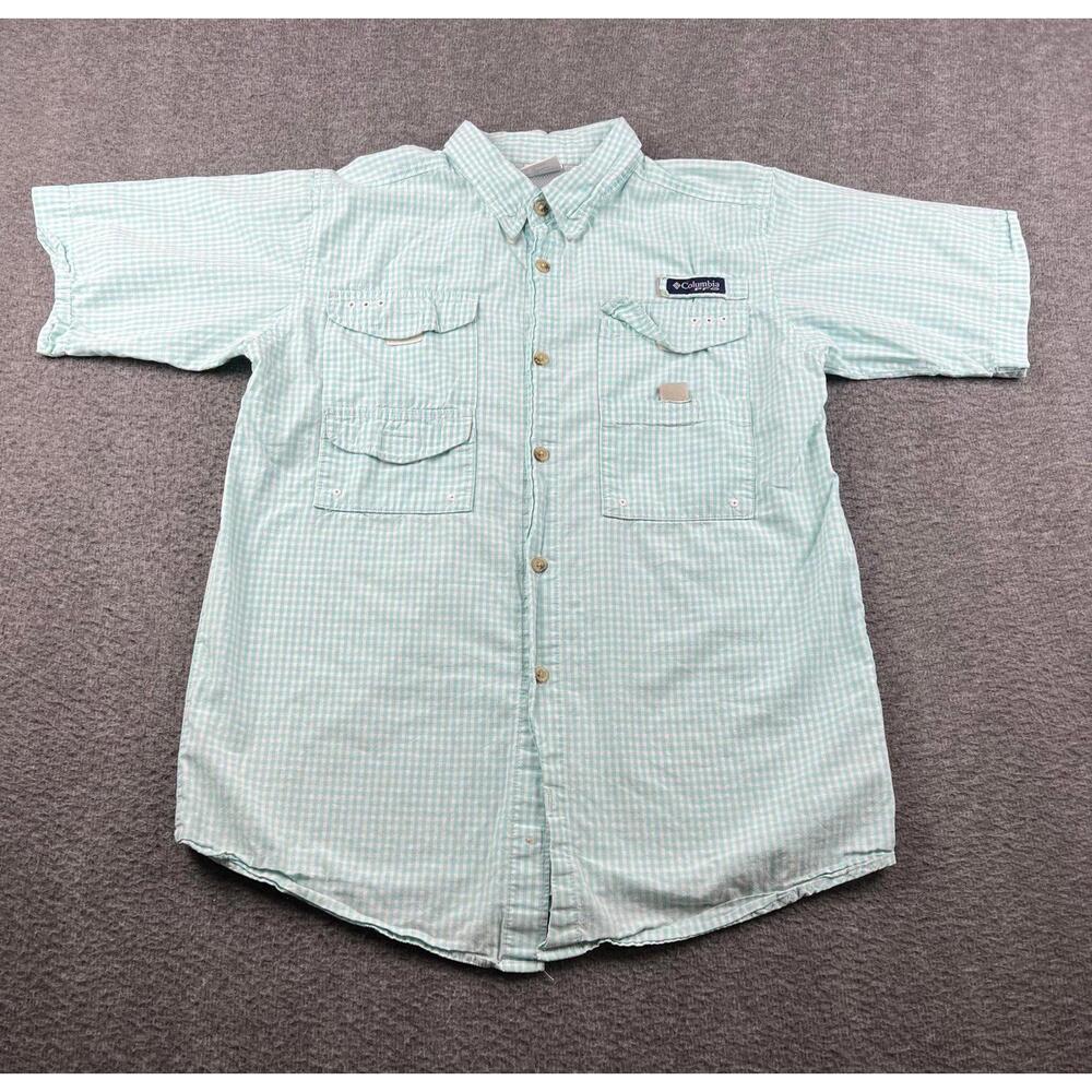 Columbia Sportswear Men's Short Sleeve Button Up Shirt Size XL